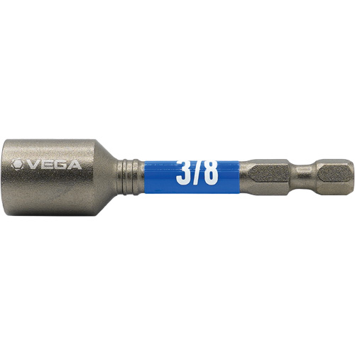 Impactech&reg; Nut Driver, 3/8" Tip, 1/4" Drive, 2-9/16" L, Magnetic Brunswick Fyr & Safety