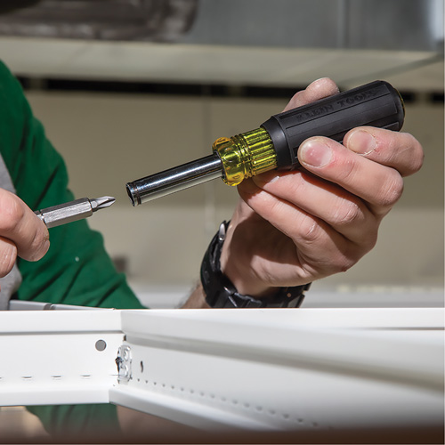11-in-1 Magnetic Screwdriver / Nut Driver, Cushion Grip Handle Brunswick Fyr & Safety