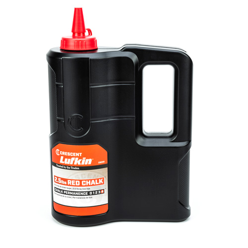 2.5 lbs. Red Chalk Refill Brunswick Fyr & Safety