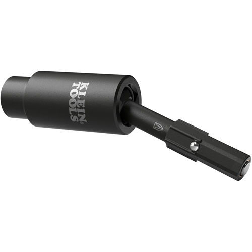 Adaptateur pivotant pour douille &agrave; chocs r&eacute;versible, 1/4" Prise, Dimension m&acirc;le 1/4", Sph&eacute;rique, 2-7/10" lo Brunswick Fyr & Safety