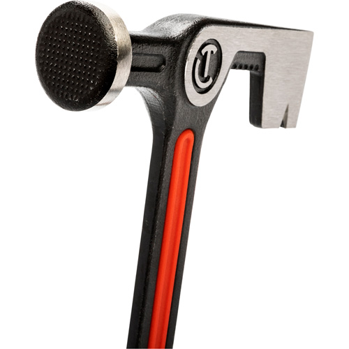 Drywall Hammer, 11 oz., Solid Steel Handle, 12-1/2" L Brunswick Fyr & Safety