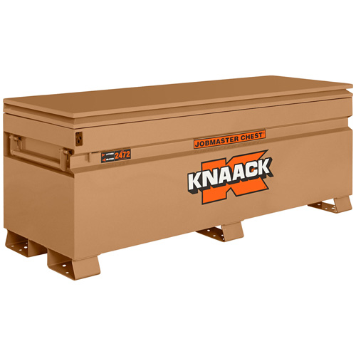 Coffre de chantier mod&egrave;le 2472 avec cadenas, 72" x 24" x 28-1/4", Acier, Havane Brunswick Fyr & Safety