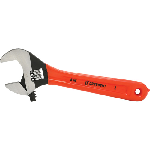 Adjustable Wrench, 6" L, 0.937" Max Width, Black Oxide Brunswick Fyr & Safety