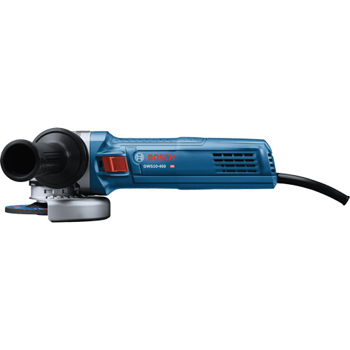 Ergonomic Angle Grinder, 4-1/2", 120 V, 10 A, 11000 RPM Brunswick Fyr & Safety