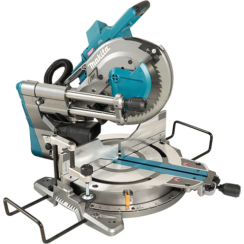 XGT Brushless Dual Compound Mitre Saw with AWS Brunswick Fyr & Safety