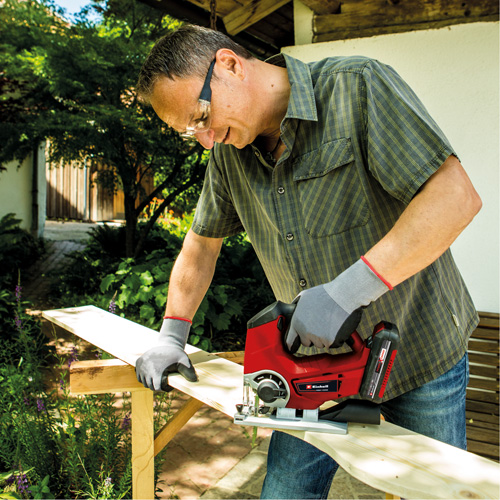 Variable Speed Cordless Jigsaw (Tool Only), 18 V, Lithium-Ion, 0-2400 SPM, 1" Stroke Length Brunswick Fyr & Safety