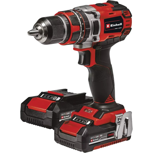 Ensemble perceuse &agrave; percussion professionnelle sans fil, Mandrin 1/2", 18 V Brunswick Fyr & Safety