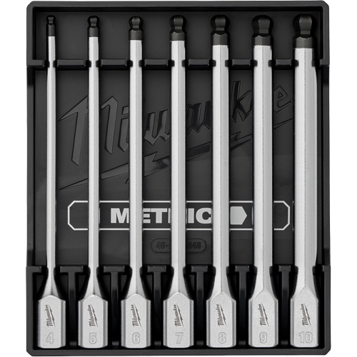 Long Metric Bit Socket Set, Hex Ball, 3/8" Drive, 7 Pcs Brunswick Fyr & Safety