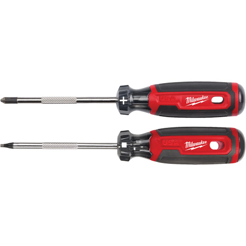 Cushion Grip Screwdriver Set, 2 Pcs. Brunswick Fyr & Safety