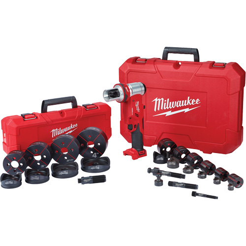 M18 FORCE LOGIC 6-Ton Knockout Tool 1/2" to 4" Brunswick Fyr & Safety