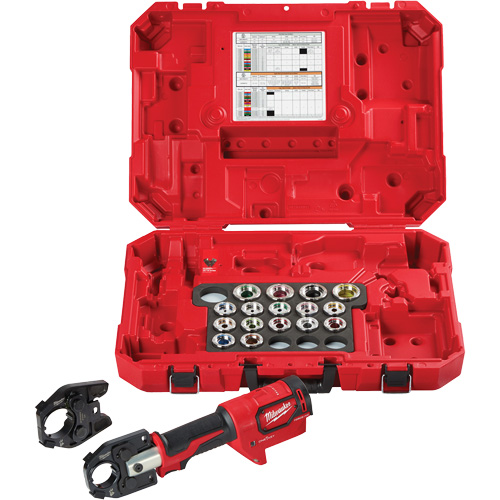 M18 FORCE LOGIC 600 MCM Al Crimper with 750 MCM Expanded Jaw Brunswick Fyr & Safety