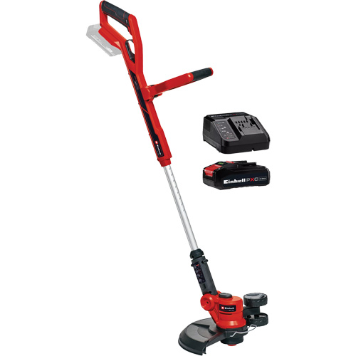 Coupe-bordure t&eacute;lescopique sans fil avec batterie 2,5 Ah et ensemble de d&eacute;part de chargeur, 12", &agrave; pile, 18 V Brunswick Fyr & Safety