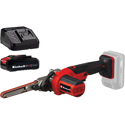 Cordless 18" File Belt Sander with 2.5Ah PXC Battery & Charger Starter Kit Brunswick Fyr & Safety