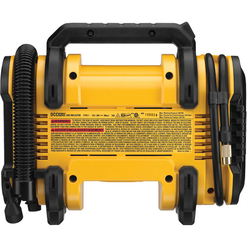 20V MAX Corded/Cordless Air Inflator (Tool Only), Electric Brunswick Fyr & Safety