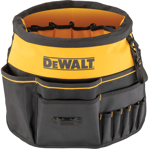 Bucket Tool Organizer, 19-3/4" L x 2" W x 19-5/8" H, Black/Yellow Brunswick Fyr & Safety