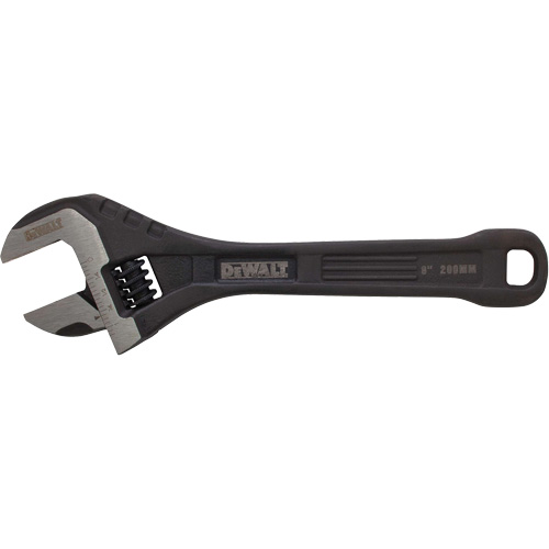 All Steel Adjustable Wrench, 8" L Brunswick Fyr & Safety