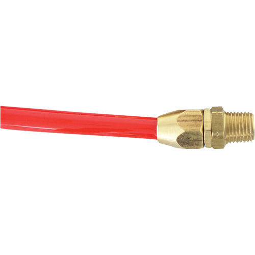 Adaptateur de raccord pivotant (M) NPT, 1/4" dia., Laiton Brunswick Fyr & Safety