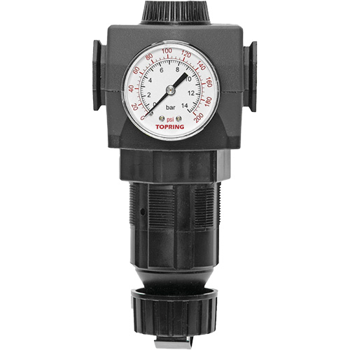 D&eacute;tendeur &agrave; diaphragme en zinc MODULAIR 400, 1/2" NPT, PSI max. de 300 psi, Canalisation/Modulaire Brunswick Fyr & Safety