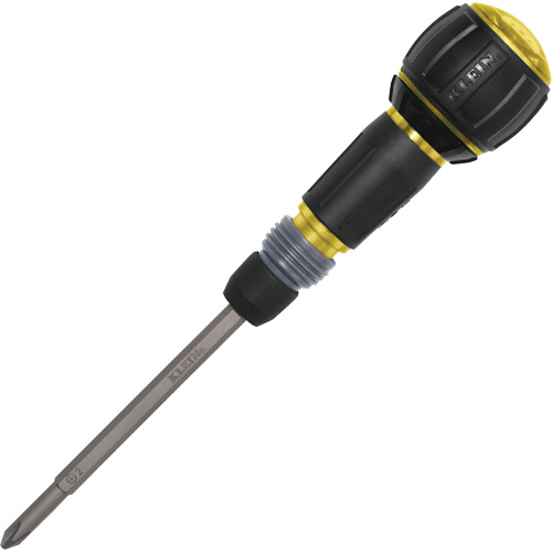 Tournevis &agrave; cliquet Fastbit Tru-Grip, embouts Phillips et &agrave; fente, 8-1/2" lo, Prise Plastique/Coussin&eacute;e Brunswick Fyr & Safety