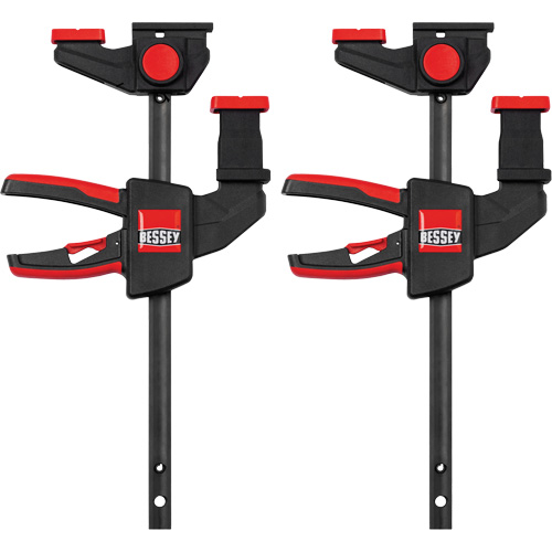 Serre-joints de table &agrave; une main (2 pi&egrave;ces), 6" (152,4 mm) Brunswick Fyr & Safety