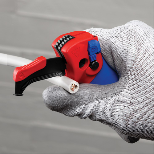 Couteau &agrave; cliquet 5-3/4" avec verrouillage &agrave; 3 niveaux, 1/4", Acier, Robuste Brunswick Fyr & Safety