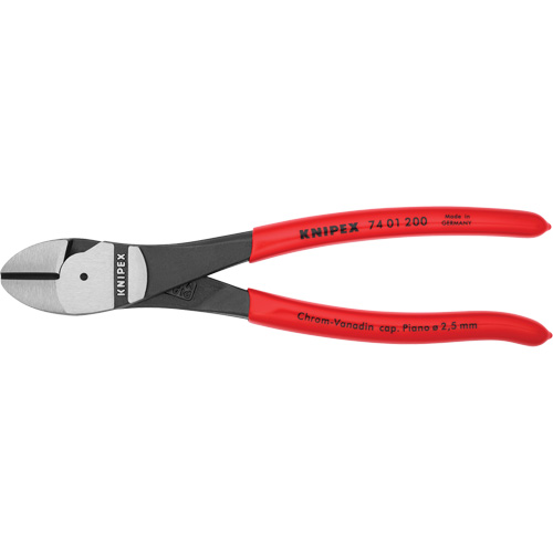High Leverage Diagonal Cutters, 8" L Brunswick Fyr & Safety