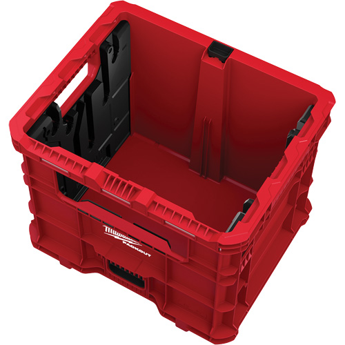 Bac distributeur de fils XL PACKOUT, 15-3/4" x 18-5/8" x 15", Noir/Rouge Brunswick Fyr & Safety
