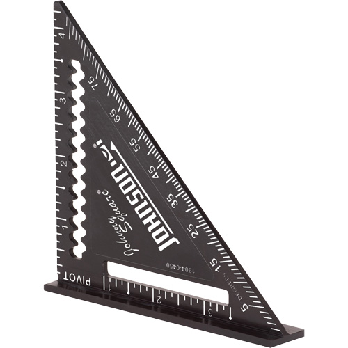 &eacute;querre de finition grav&eacute;e au laser Johnny Square&reg; de 4,5 po Brunswick Fyr & Safety