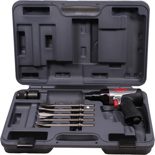 Marteau pneumatique robuste avec burins, 16,2 pi³/min, 1/4" NPT, 3330 coups/min, 3/4" x 2-1/2" (19,05 mm x 63,5 mm) Brunswick Fyr & Safety