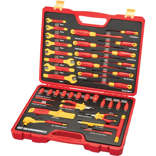VDE Insulated Tool Set, 1000 V, 39 Pcs Brunswick Fyr & Safety