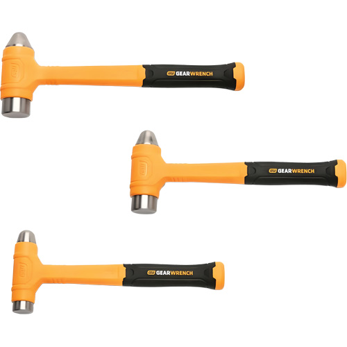 Dead Blow Ball Pein Hammer Set, 3 Pieces Brunswick Fyr & Safety