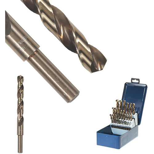 SST+ Reduced Shank Drill Bit, 17/32", High Speed Steel, 4-13/16" Flute, 135° Point Brunswick Fyr & Safety