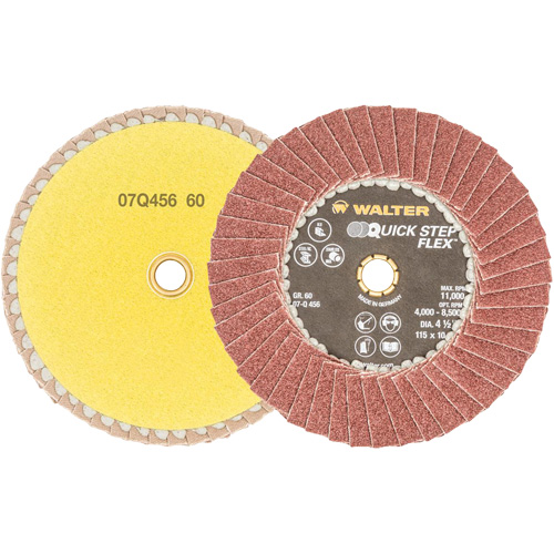 Disc Blender, 4-1/2" x Type 29, 60 Grit, Aluminum Oxide Brunswick Fyr & Safety