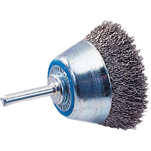 Brosse mont&eacute;e &agrave; fils ondul&eacute;s Brunswick Fyr & Safety