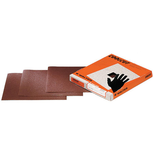 Papier abrasif manuel Coolcut, 9" x 11", Grain 40, Oxyde d'aluminium Brunswick Fyr & Safety