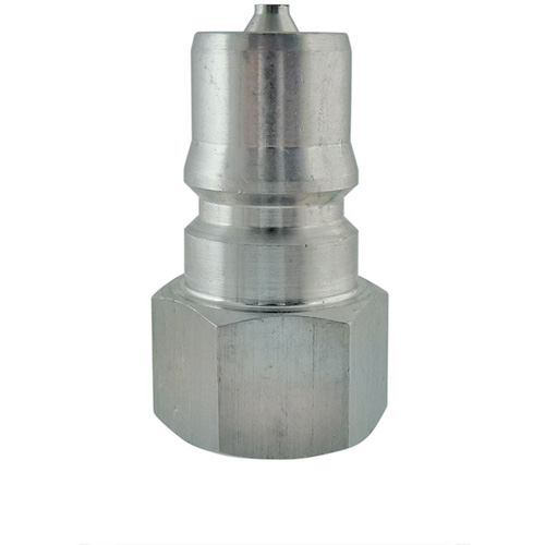 Hydraulic Quick Coupler - Plug, Stainless Steel, 1/2" Dia. Brunswick Fyr & Safety