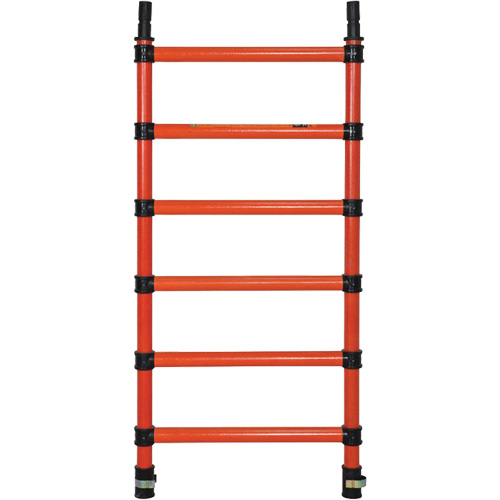Composants pour &eacute;chafaudages la tour en fibre de verre, Montant d'extr&eacute;mit&eacute;, 27" la x 60" h Brunswick Fyr & Safety