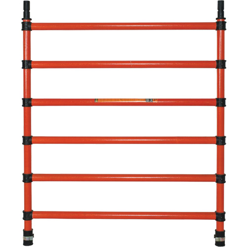 Composants pour &eacute;chafaudages la tour en fibre de verre, Montant d'extr&eacute;mit&eacute;, 47" la x 60" h Brunswick Fyr & Safety