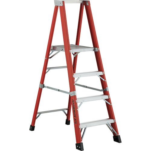 Industrial Extra Heavy-Duty Platform Stepladder (6500 AA Series), 6', 375 lbs. Cap. Brunswick Fyr & Safety