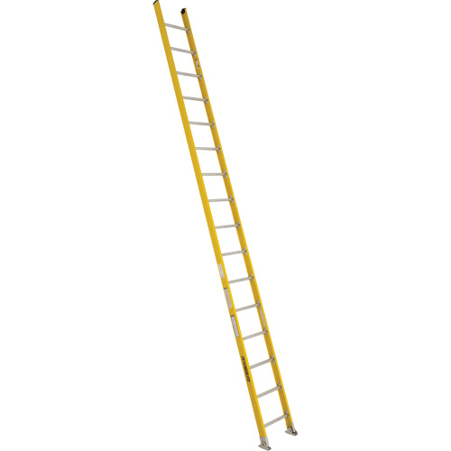 &eacute;chelles droites industrielles extra robustes (s&eacute;rie 5600), 16', Fibre de verre, 375 lb, CSA calibre 1AA Brunswick Fyr & Safety