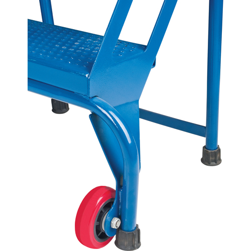 &eacute;chelle pliante portative, 3 marches, Perfor&eacute;, Hauteur 30" Brunswick Fyr & Safety