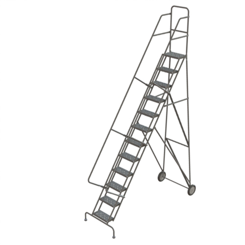 &eacute;chelles roulantes, 12 marches, Stri&eacute;, Hauteur 126" Brunswick Fyr & Safety
