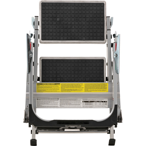 &eacute;chelle escabeau avec roues pivotantes, 2 marches, 23" x 21" x Hauteur 34,50" Brunswick Fyr & Safety