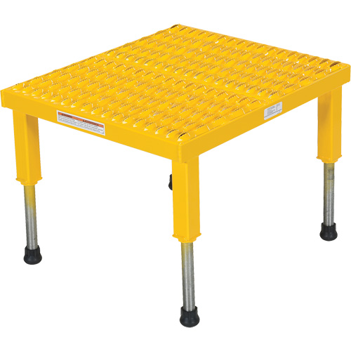 Adjustable Work-Mate Stand, 1 Step(s), 23-1/2" W x 19-9/16" L x 16-1/2" H, 500 lbs. Capacity Brunswick Fyr & Safety