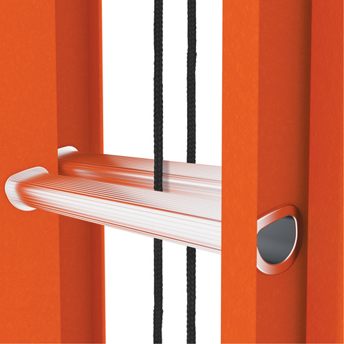 &eacute;chelle coulissante BuildMan, Cap 300 lb, 40' h, Calibre 1A Brunswick Fyr & Safety