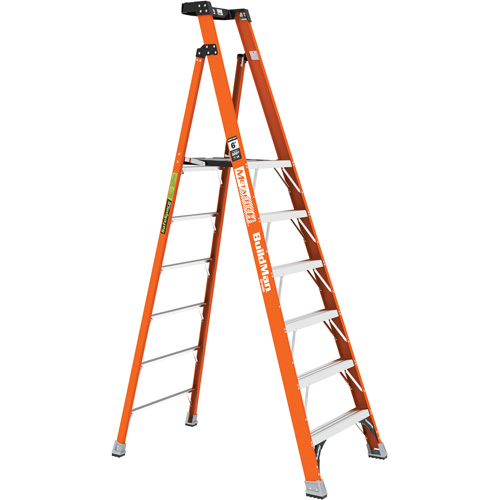 Safespace Platform Step Ladder, 6', 300 lbs. Cap. Brunswick Fyr & Safety