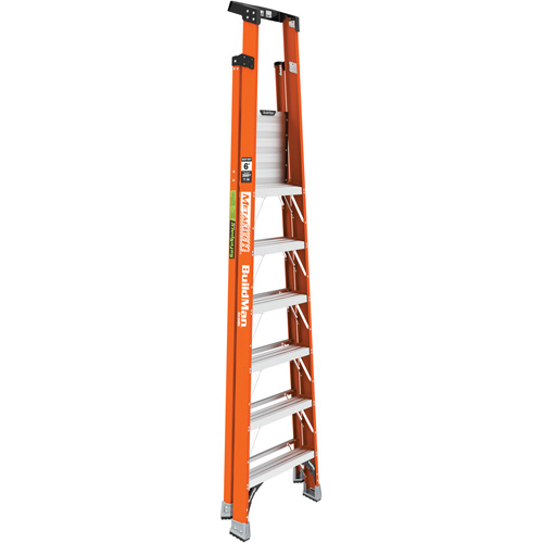 Safespace Platform Step Ladder, 6', 300 lbs. Cap. Brunswick Fyr & Safety