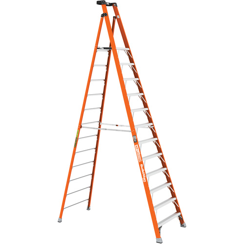 Safespace Platform Step Ladder, 12', 300 lbs. Cap. Brunswick Fyr & Safety