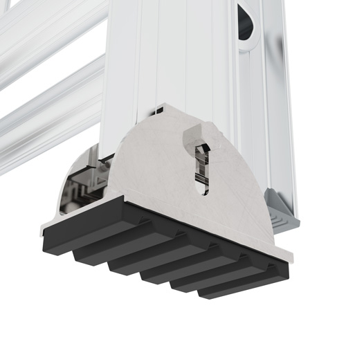 &eacute;chelle coulissante Jobsite Series, Cap 225 lb, 20' h, Calibre 2 Brunswick Fyr & Safety