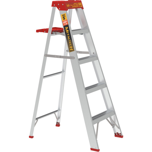Step Ladder with Paint Tray, 5', Aluminum, 200 lbs. Capacity, Type 3 Brunswick Fyr & Safety